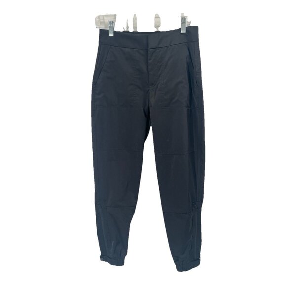 Athleta Radiant Jogger Black Sz 0 S11134-00 Active Workout Athleisure Outdoors - Picture 1 of 8